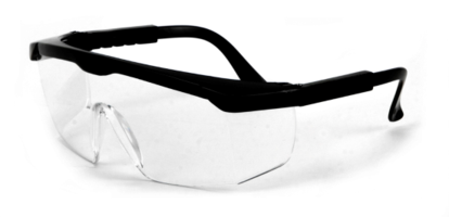 LENTES DE PROTECCION TRANSPARENTES CON TEMPLO AJUSTABLE