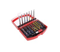 JUEGO DE PUNTAS HEXAGONAL DE 1/4", CON ADAPTADOR MAGNETICO