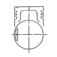 PISTON 0.50MM/0.020"