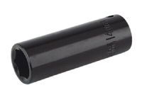 CUBO DE IMPACTO LARGO Y HEXAGONAL DE 14MM Y 1/2" DE DADO