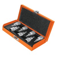 JUEGO DE CUBOS TORX MACHO DE 1/2¨ DE 7 PIEZAS