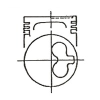 PISTON 0.50MM/0.020"